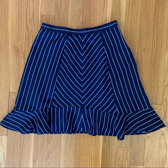 J. Crew Dresses & Skirts - J Crew Swing Skirt in Pinstripe 00